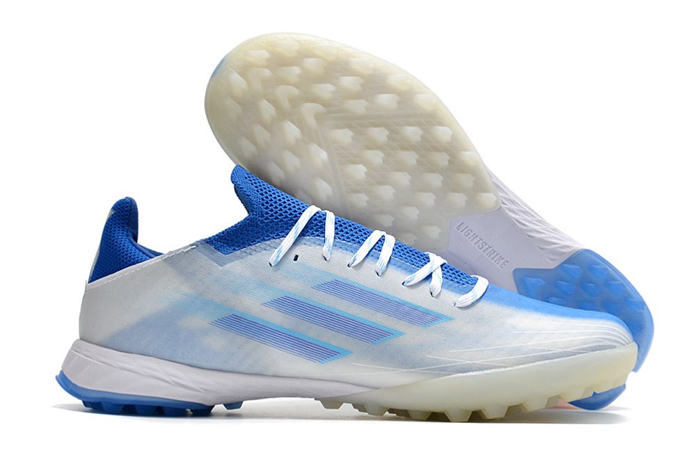 Adidas X Speedflow+ TF blanco azul